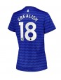 Billige Everton Jack Grealish #18 Hjemmedrakt Dame 2025-26 Kortermet